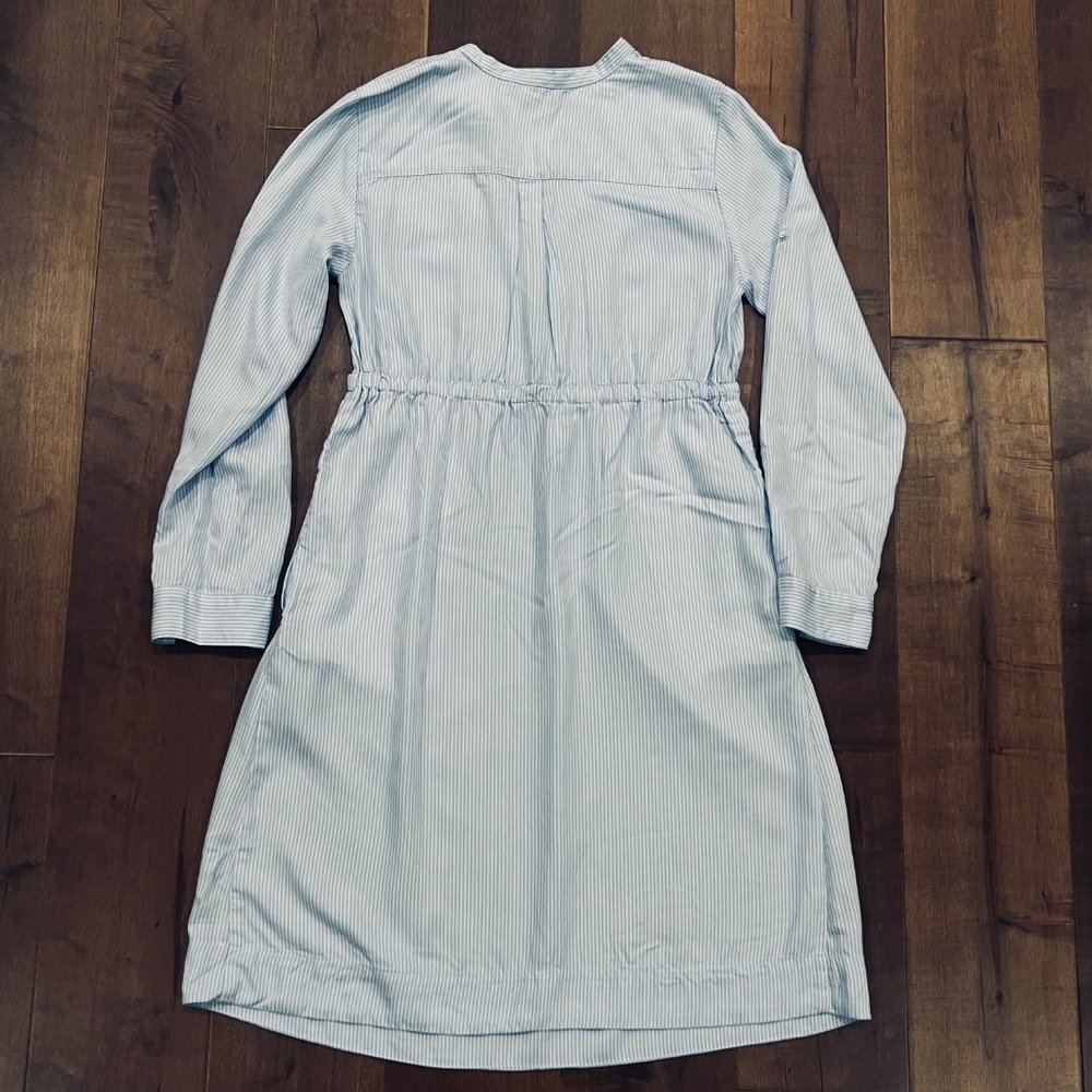 GAP Maternity Tie Front Shirt Dress - Picture 3 of 5